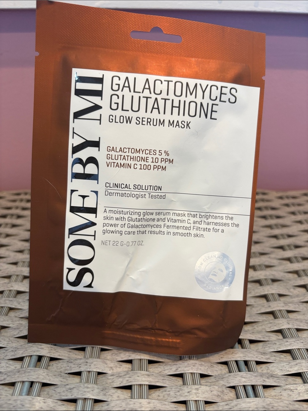 Some By Mi Galactomyces Glutathione Glow Serum Mask